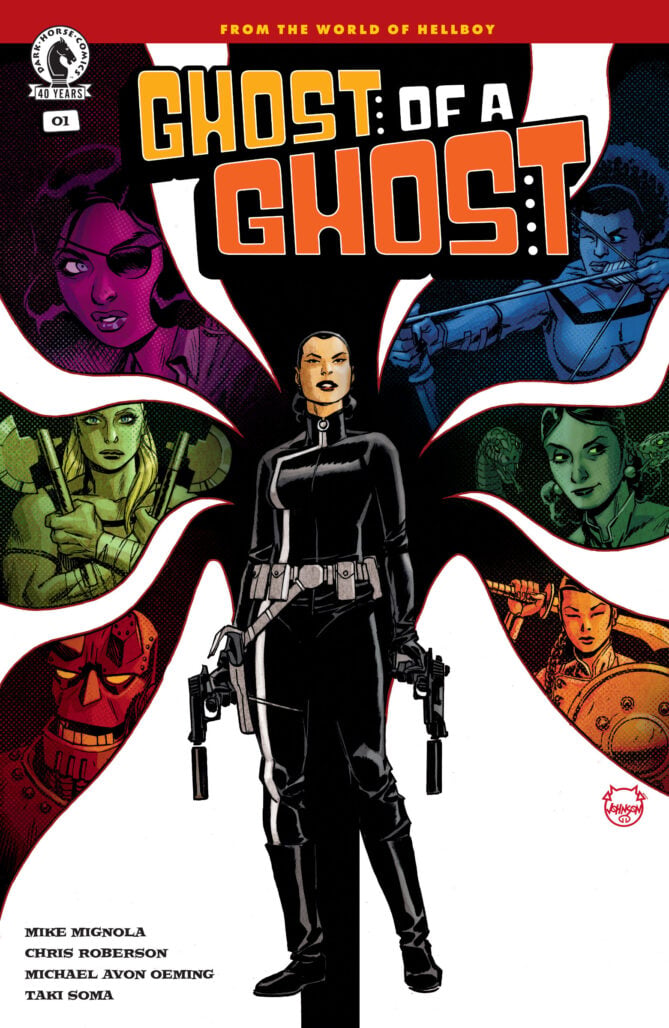 Ghost of a Ghost #1 variant by Dave Johnson