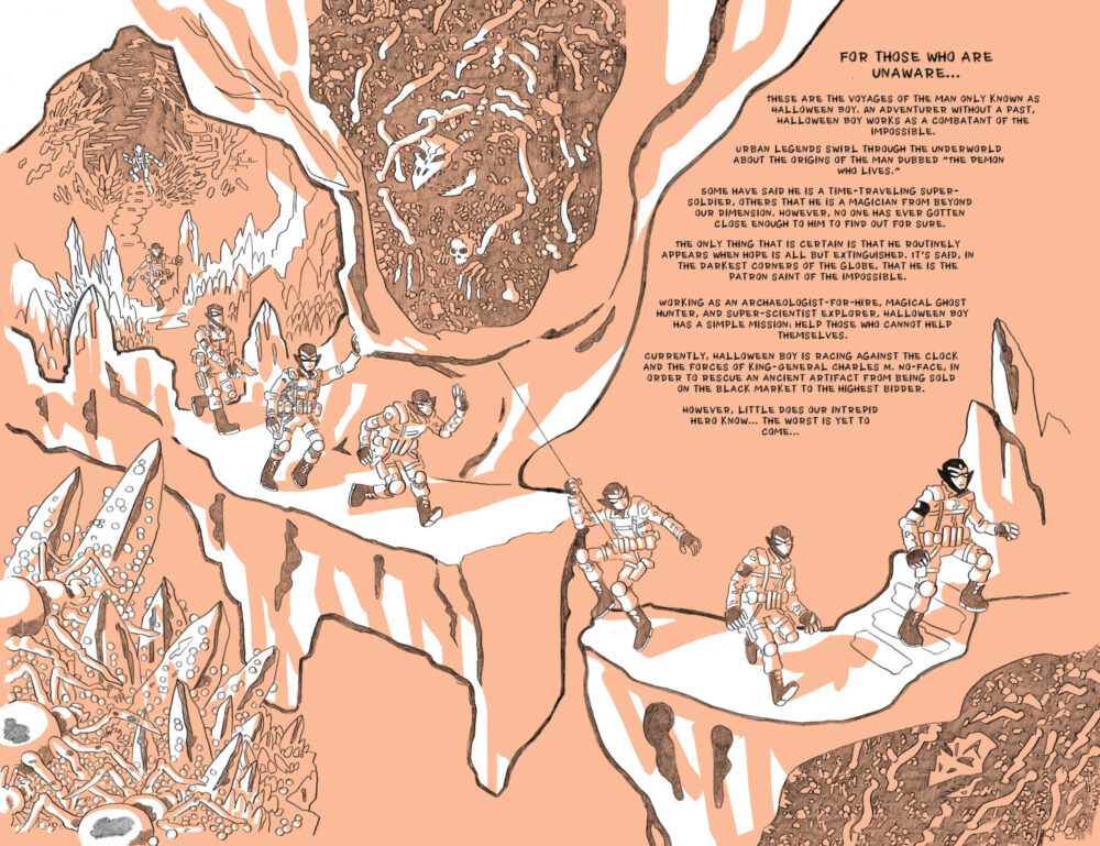 Halloween Boy, Vol. 1: Last of the Halloween Boys interior art