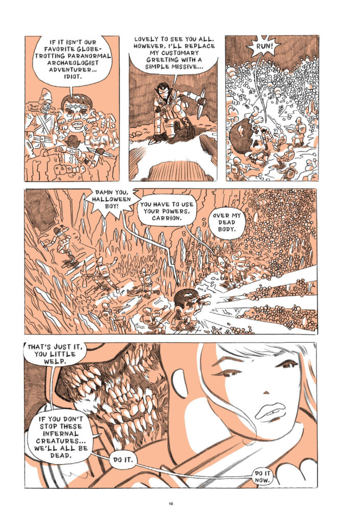 Halloween Boy, Vol. 1: Last of the Halloween Boys interior art
