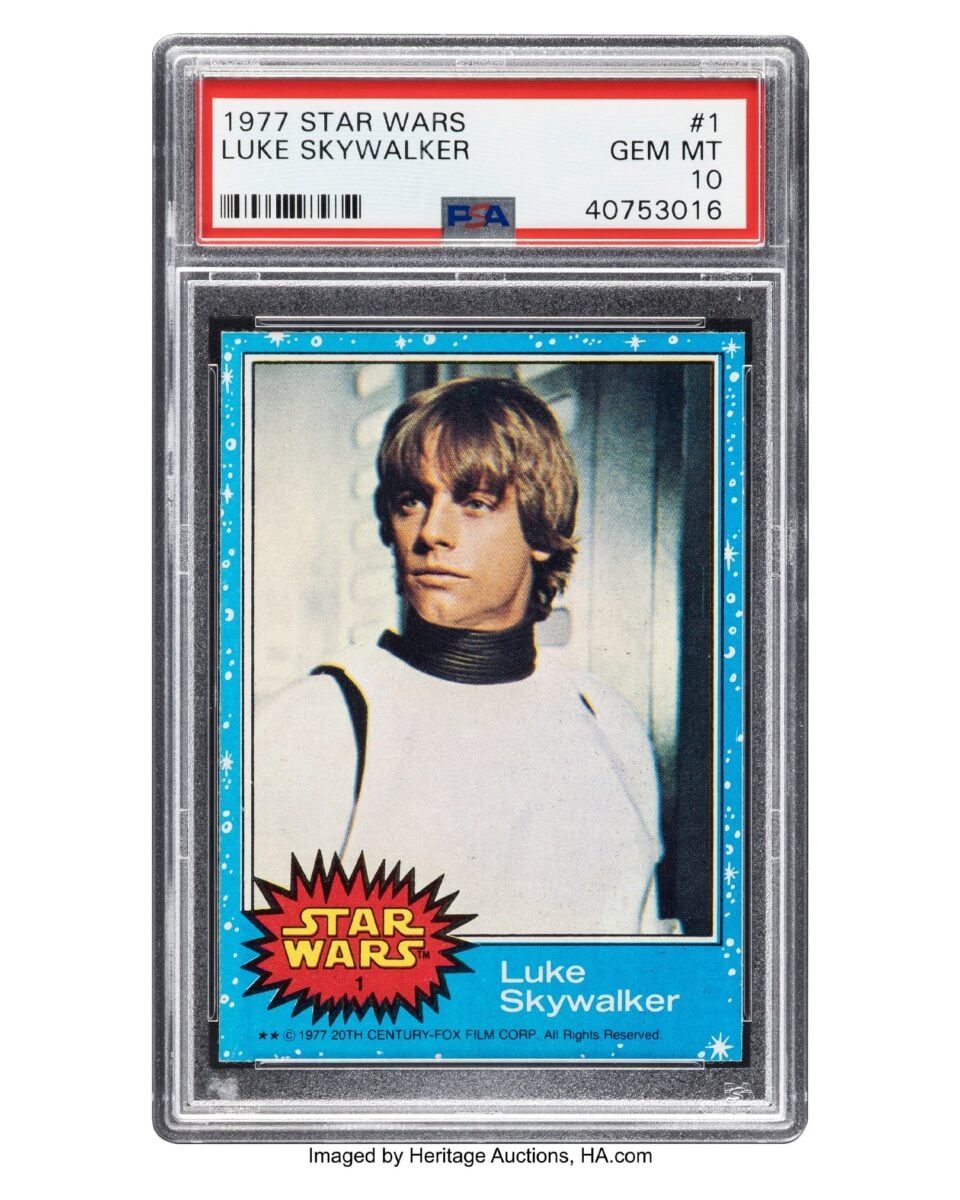 Luke Skywalker card