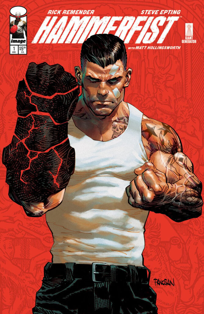 Hammerfirst #1 cover E by Dan Panosian