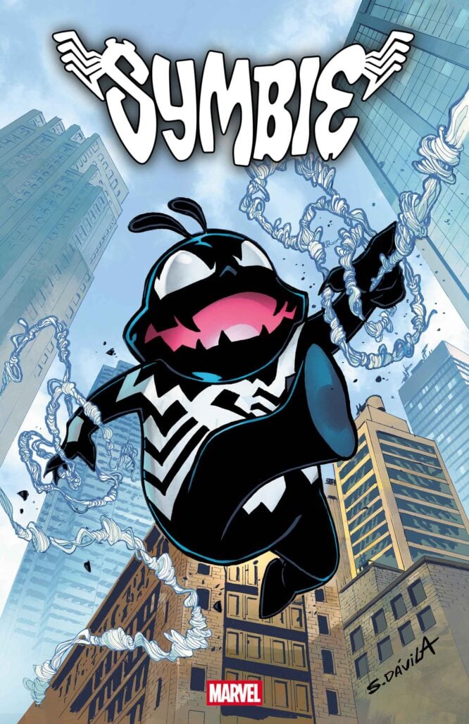It's Symbie #1 variant cover by Sergio Davila
