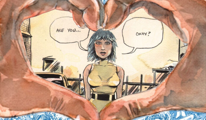 MIND MGMT New and Improved #1 second printing cover by Matt Kindt