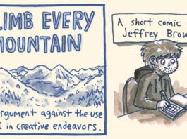 Jeffrey Brown argues for humans vs AI with ‘Climb Every Mountain’ kickstarter jeffrey brown kickstarter