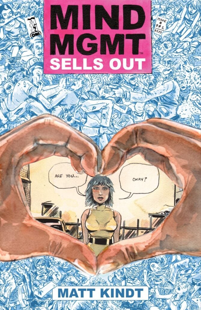 Mind MGMT New and Improved #1 second printing cover by Matt Kindt