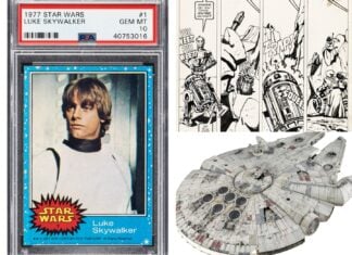 Luke Skywalker rookie card sells for 687K, doubling the previous record Luke Skywalker card