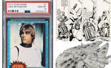 Luke Skywalker rookie card sells for 687K, doubling the previous record Luke Skywalker card