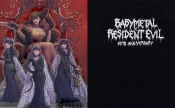 Gimme, Gimme: BABYMETAL × RESIDENT EVIL 30th anniversary merch is here BABYMETAL x Resident Evil 30th anniversary collab