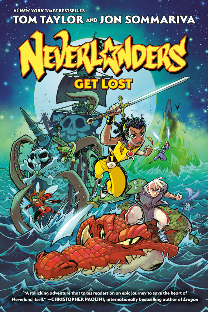 Neverlanders: Get Lost cover by Jon Sommariva