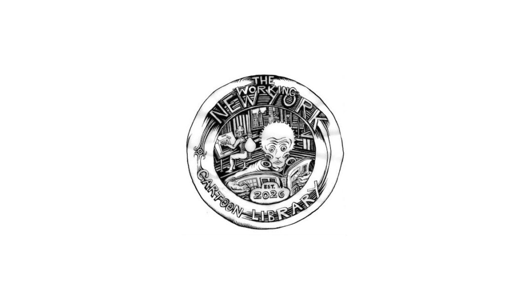 New York Working Cartoon Library logo featured New York Working Cartoon Library logo featured