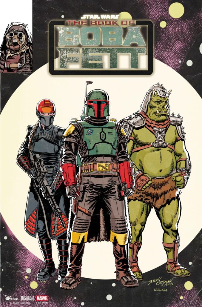 The Book of Boba Fett #1 cover by Jerry Ordway