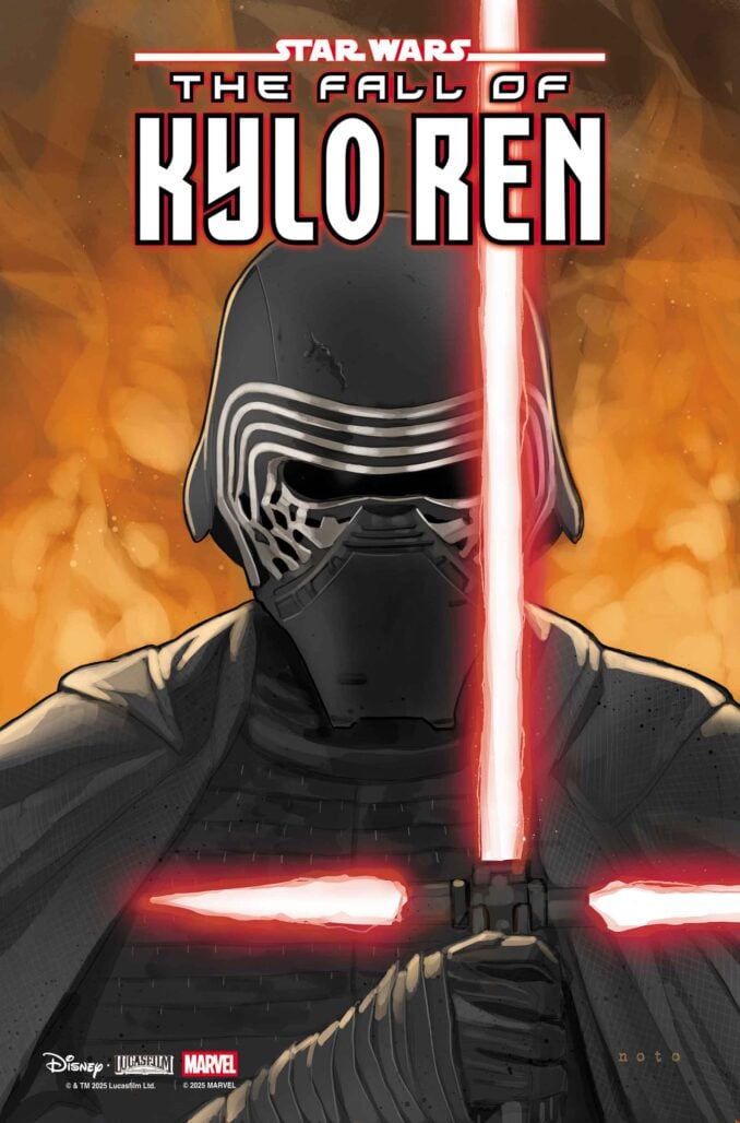 Star Wars: The Fall of Kylo Ren #1 cover by Phil Noto
