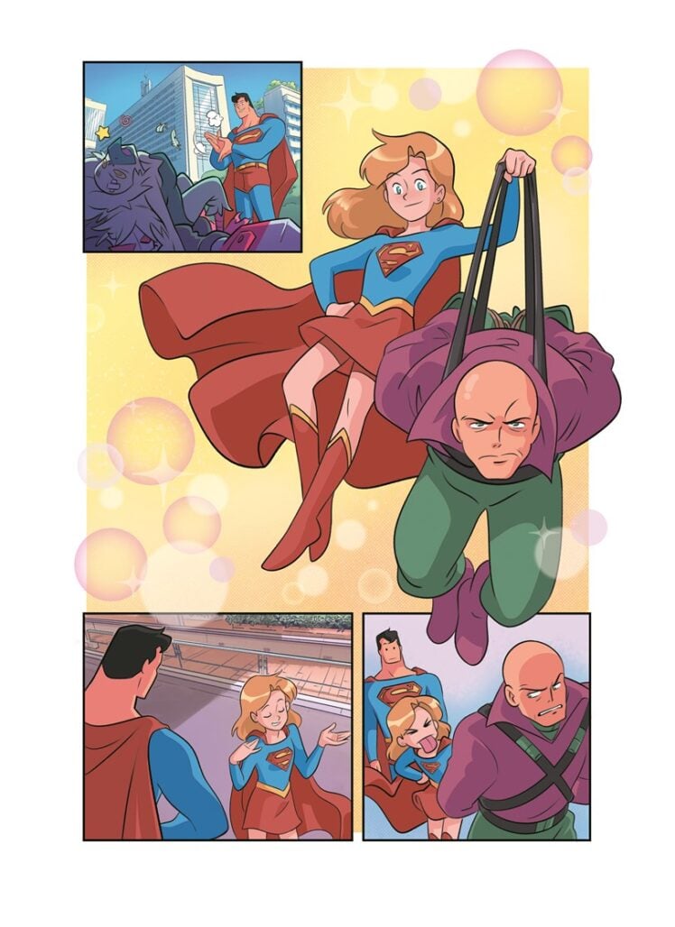Supergirl's Family Vacation