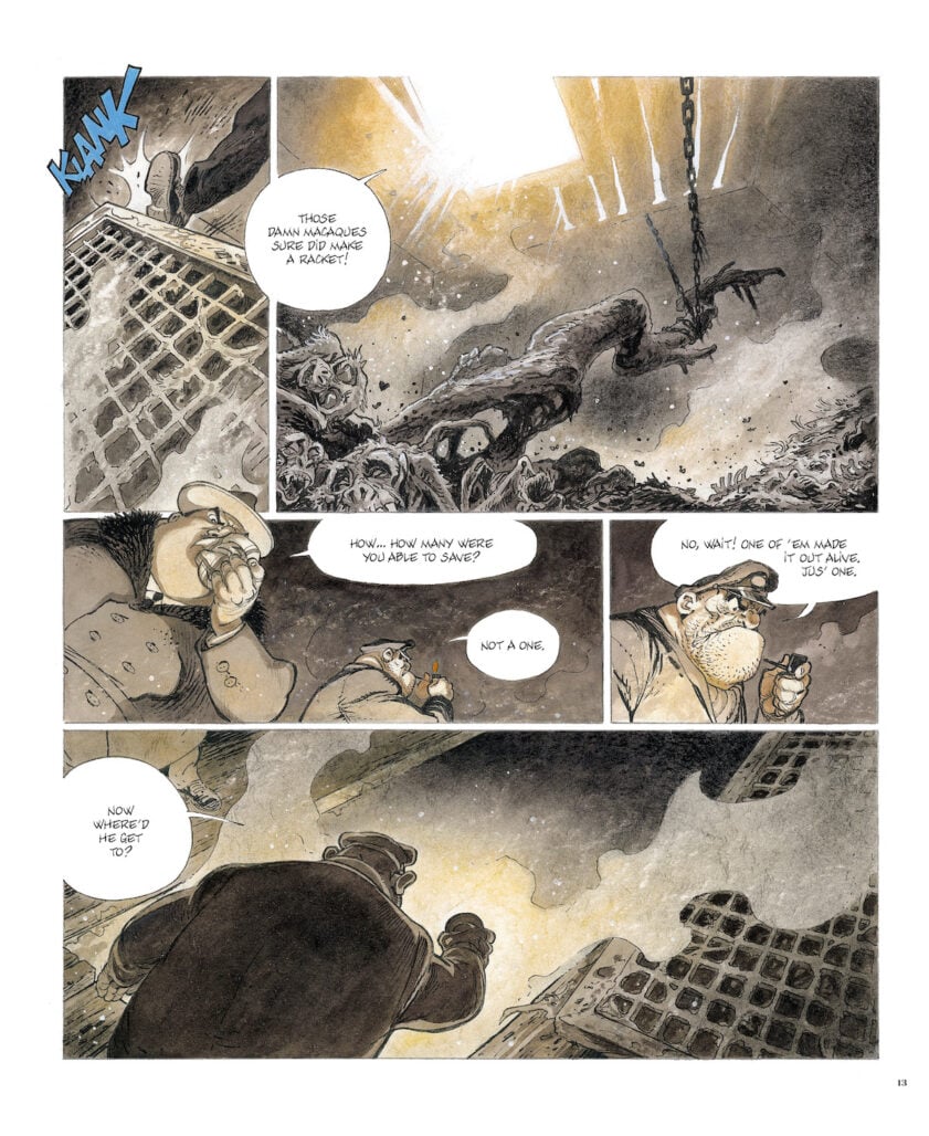 The Beast, Vol. 1 interior art