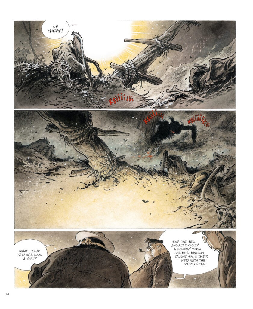 The Beast, Vol. 1 interior art