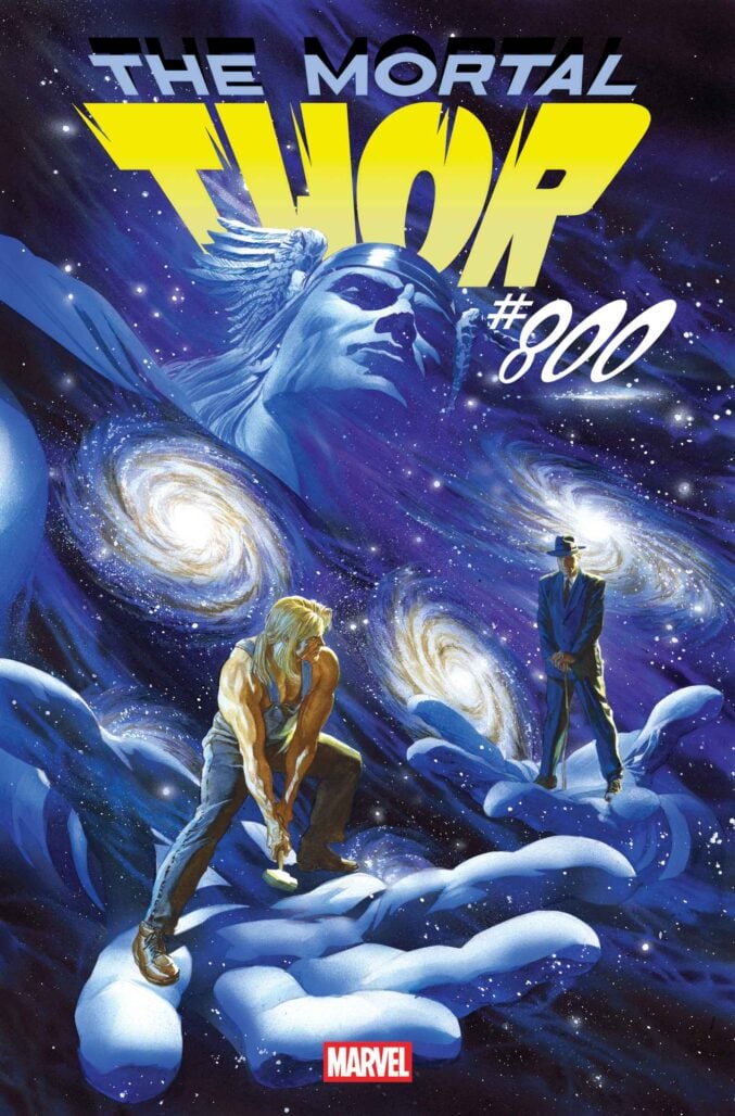 Mortal Thor #14 cover by Alex Ross