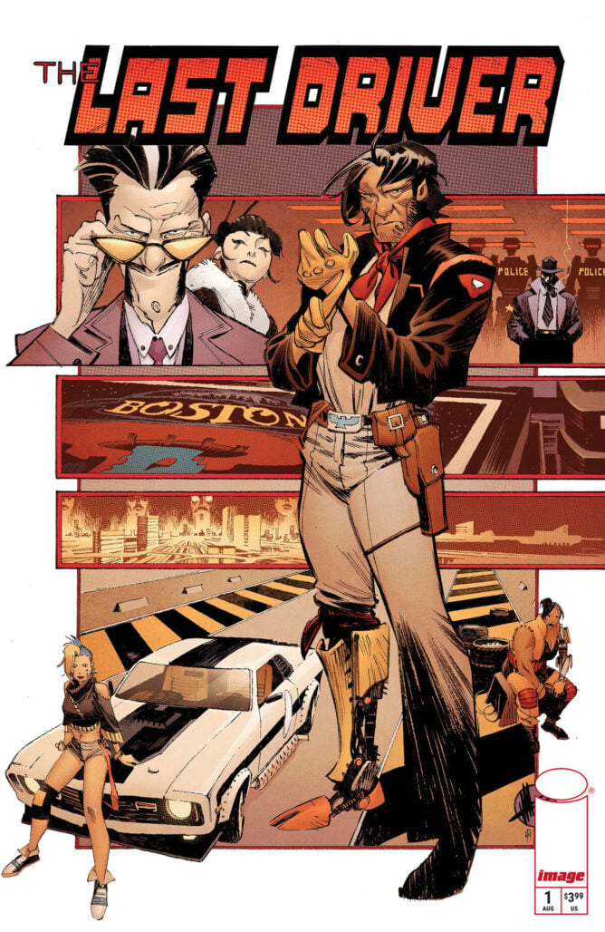 The Last Driver #1 cover D (1:25) by Matteo Scalera