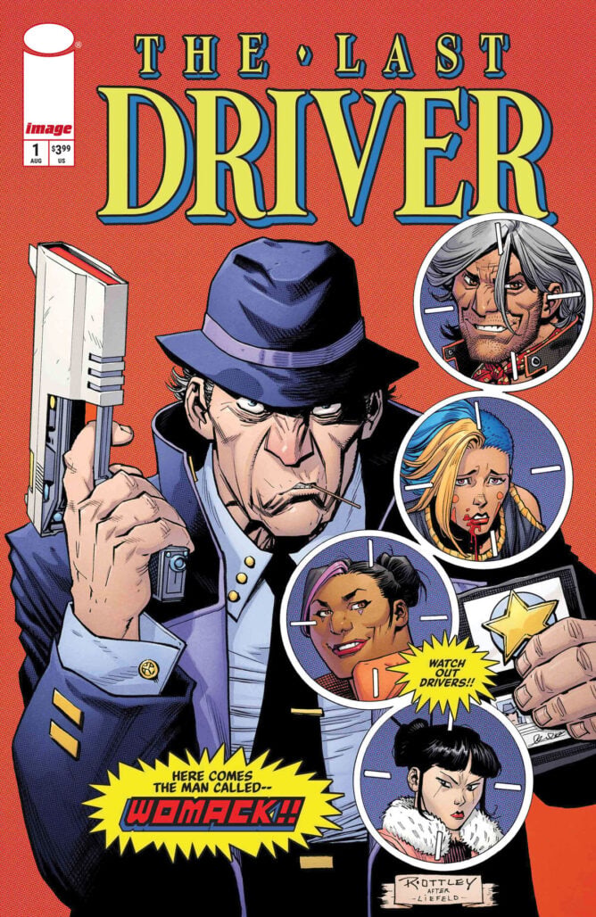 The Last Driver #1 cover E (1:50) by Ryan Ottley