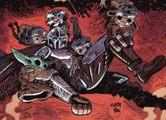 THE MANDALORIAN AND GROGU head to Papercutz