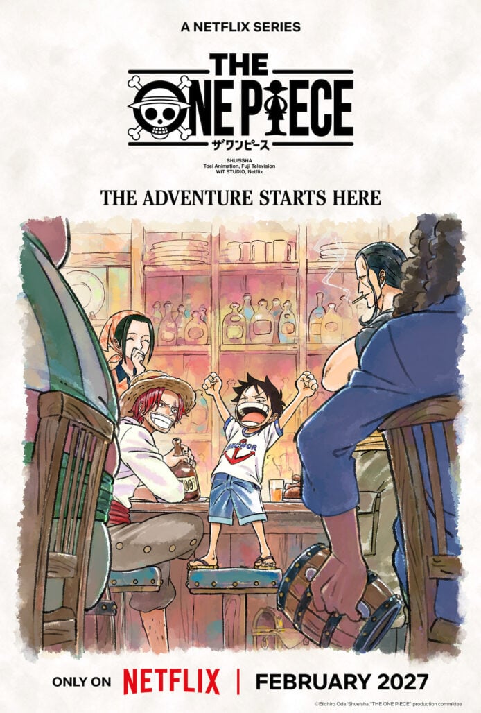 The One Piece release window announcement art