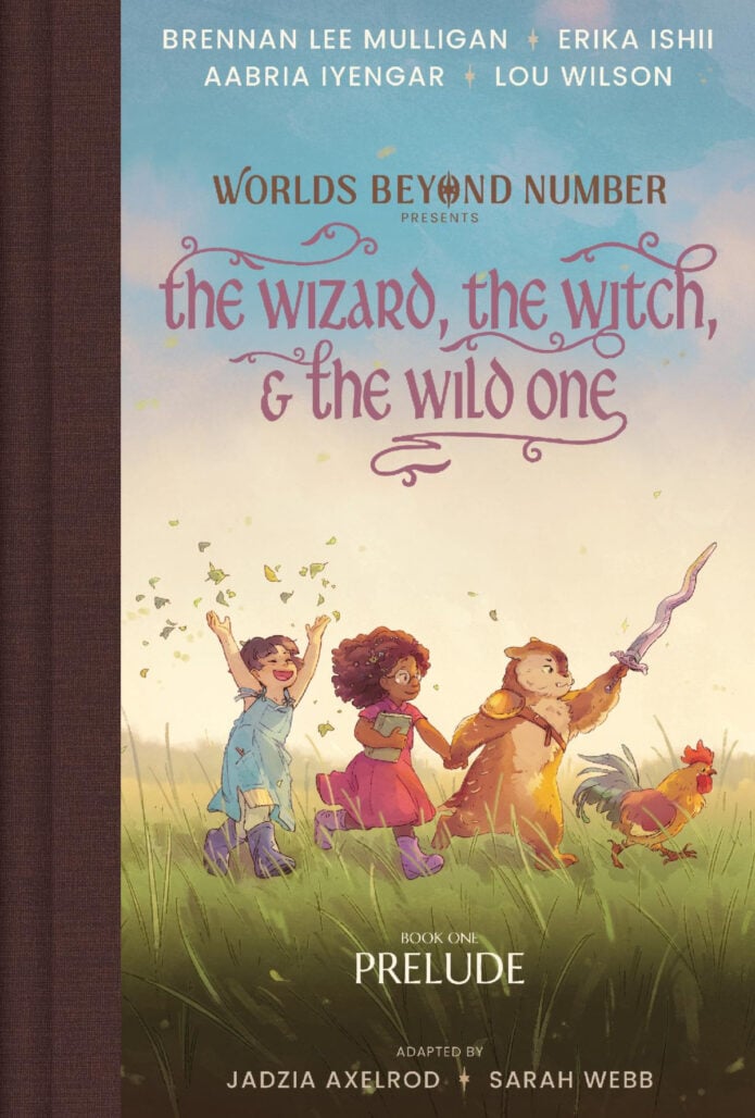 The Wizard the Witch and the Wild One Book One cover art by Sarah Webb