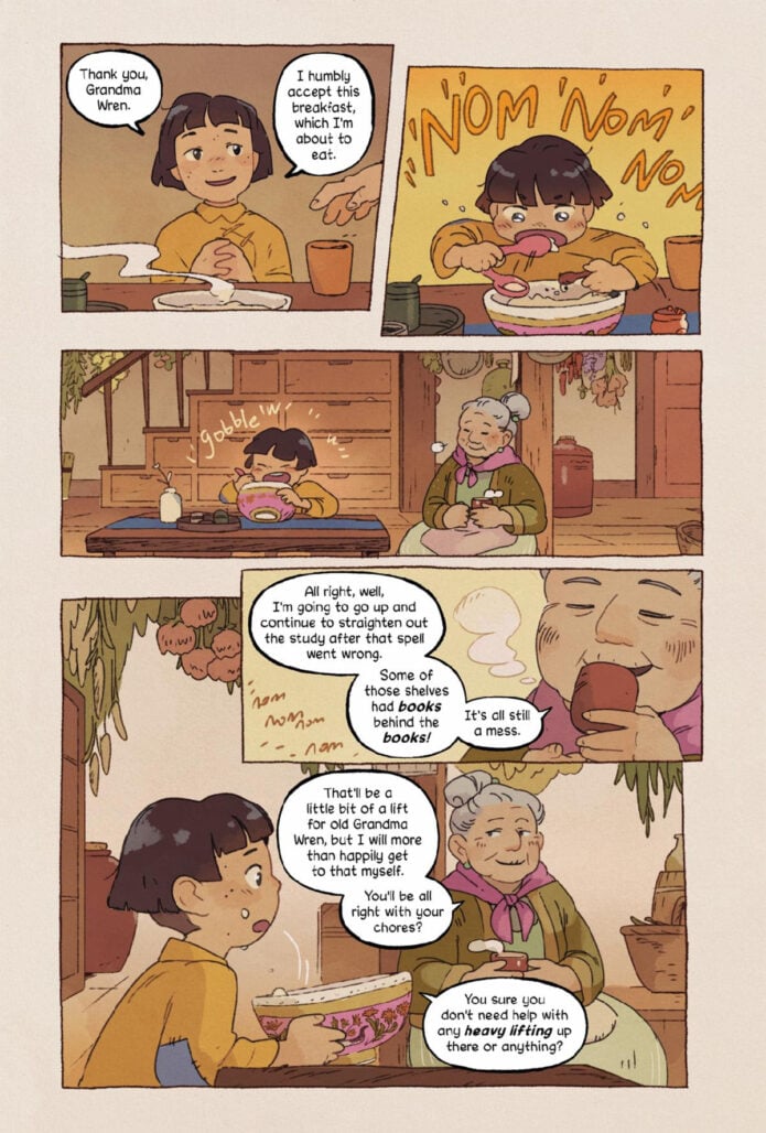 The Wizard the Witch and the Wild One Book One preview page 4