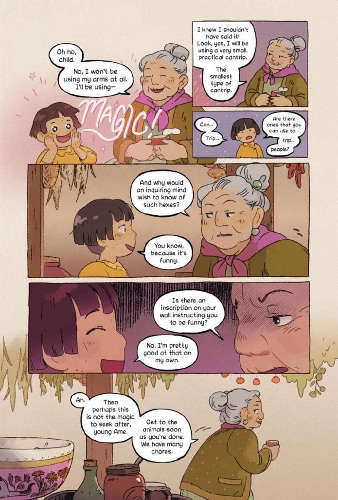 The Wizard the Witch and the Wild One Book One preview page 5