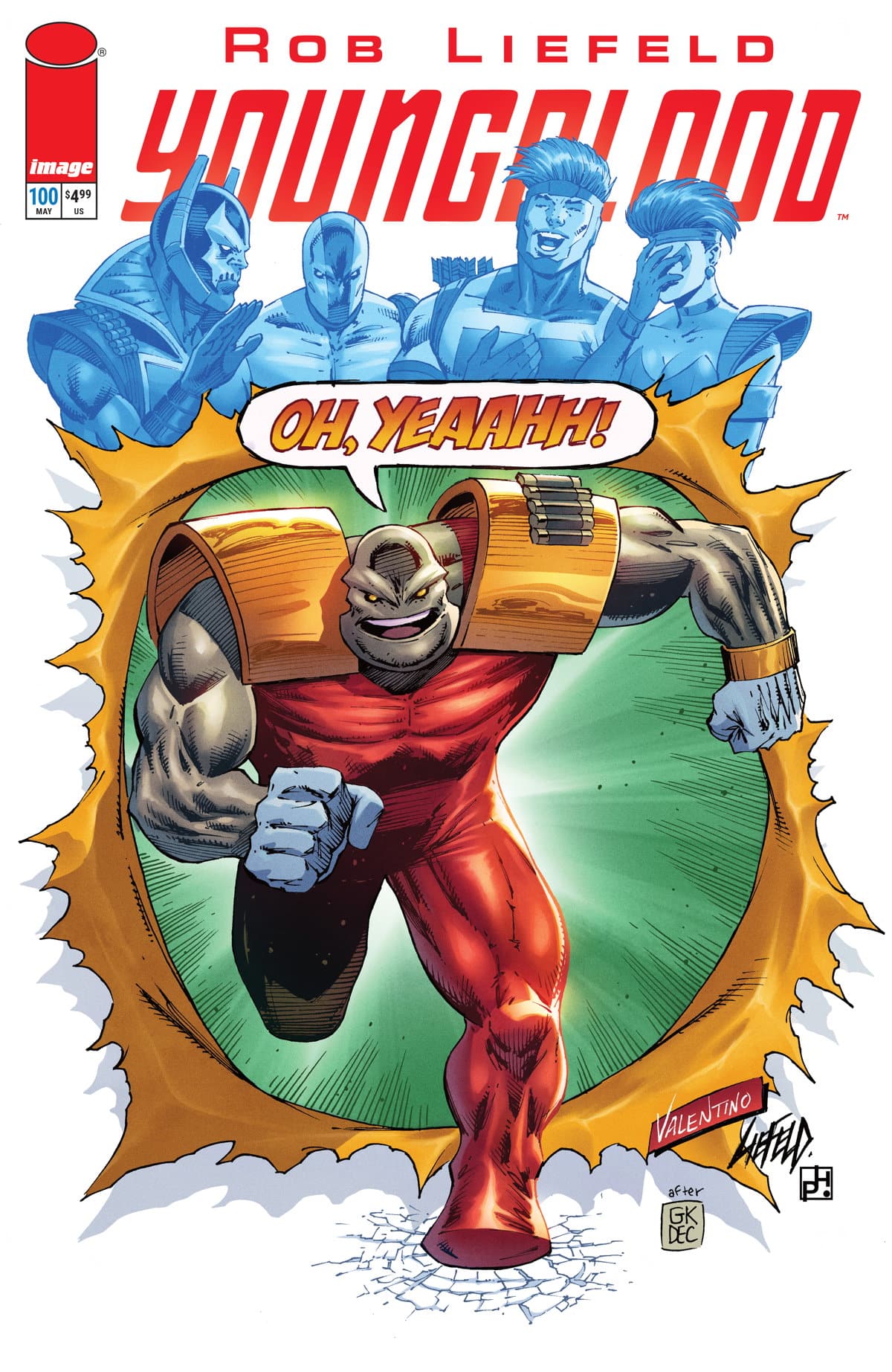 youngblood #100 Jim Valentino