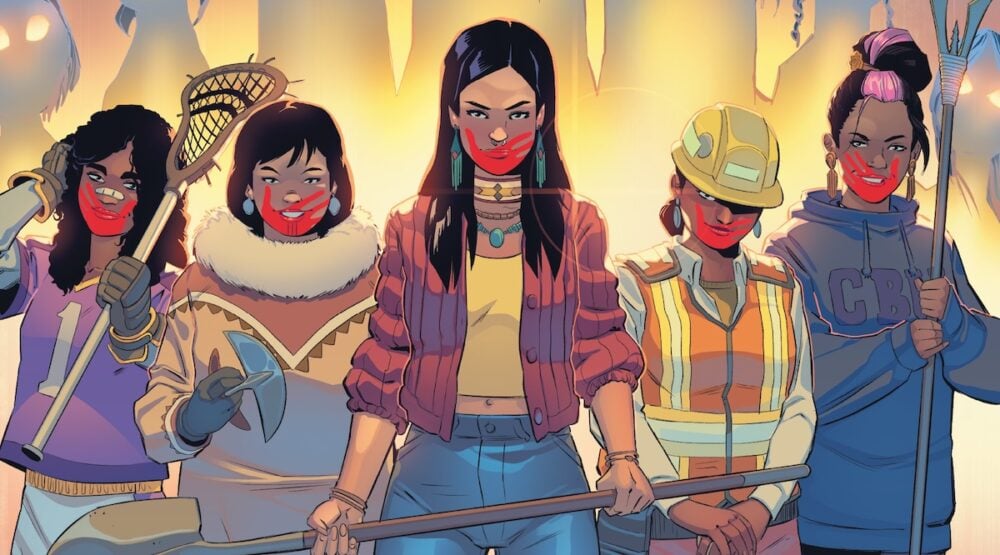 Cover for You Are On Native Land anthology