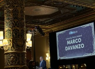 Marco Davanzo receives Binc’s Unsung Hero Award