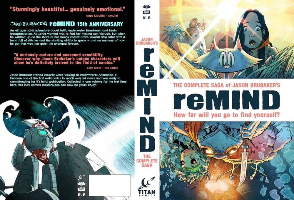 reMIND: The Complete Saga front and back cover