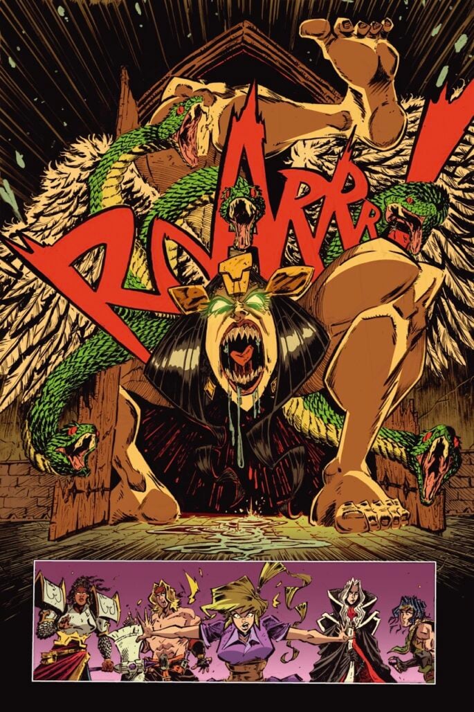 Vampire Survivors #1 preview pages 5