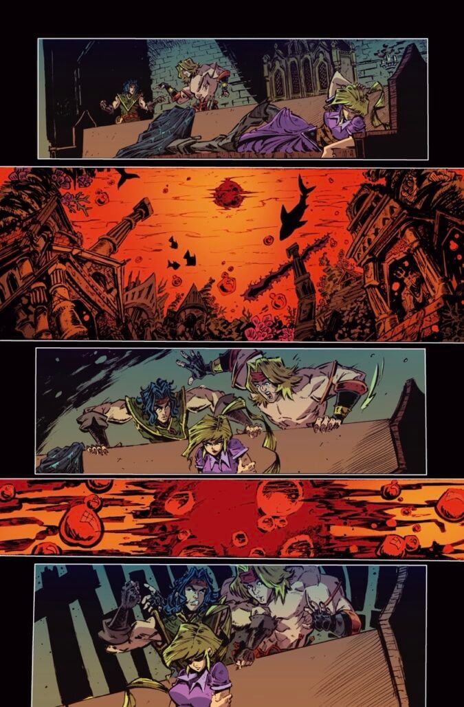 Vampire Survivors #1 preview pages 1