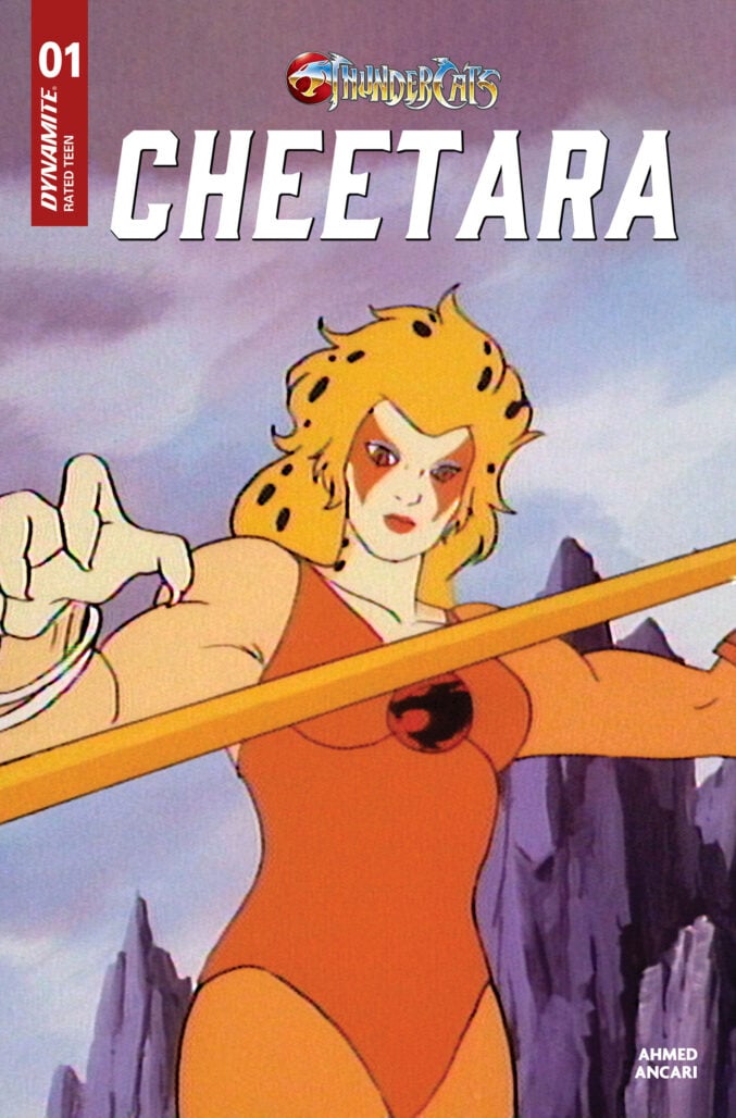 Thundercats Cheetara #1 cover E featuring animation art