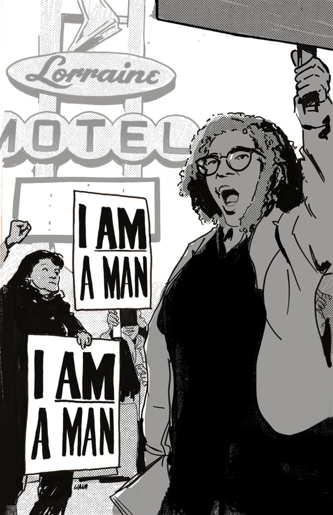 Civil Disobedience art by Liana Kangas