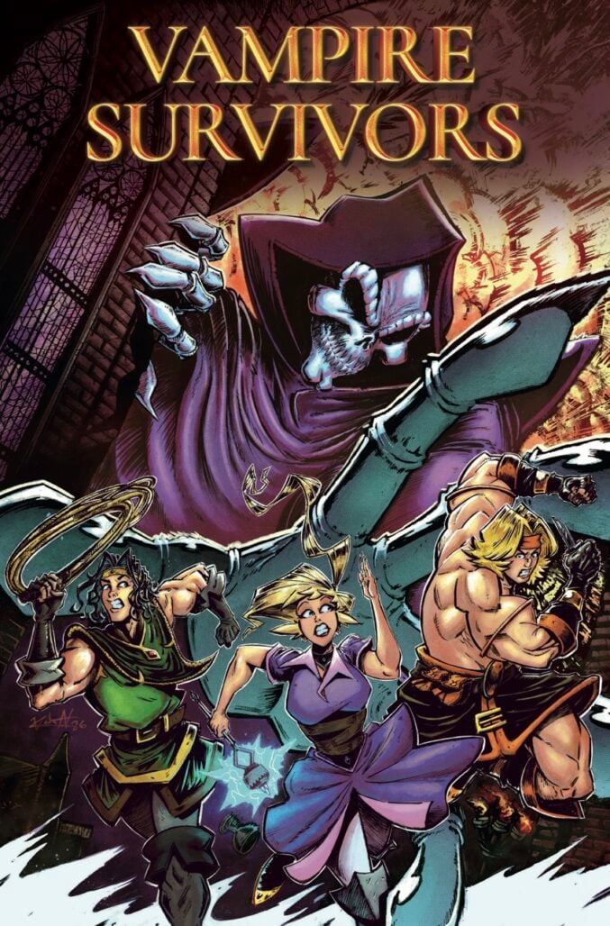 Vampire Survivors #1 cover A, by Jimmy Kucaj