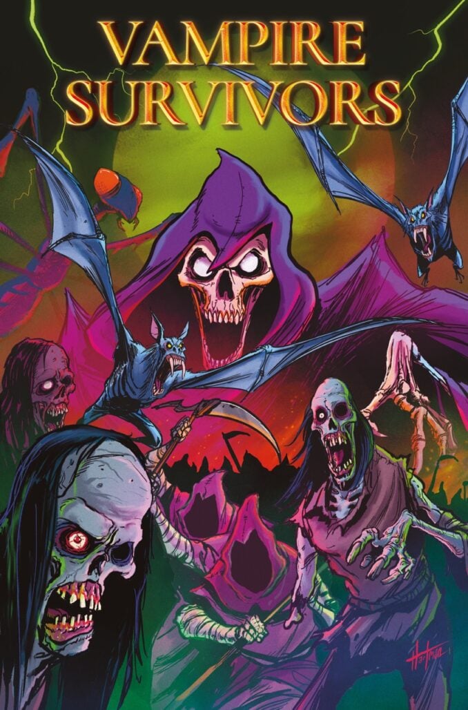 Vampire Survivors #1 cover B by David Hartman