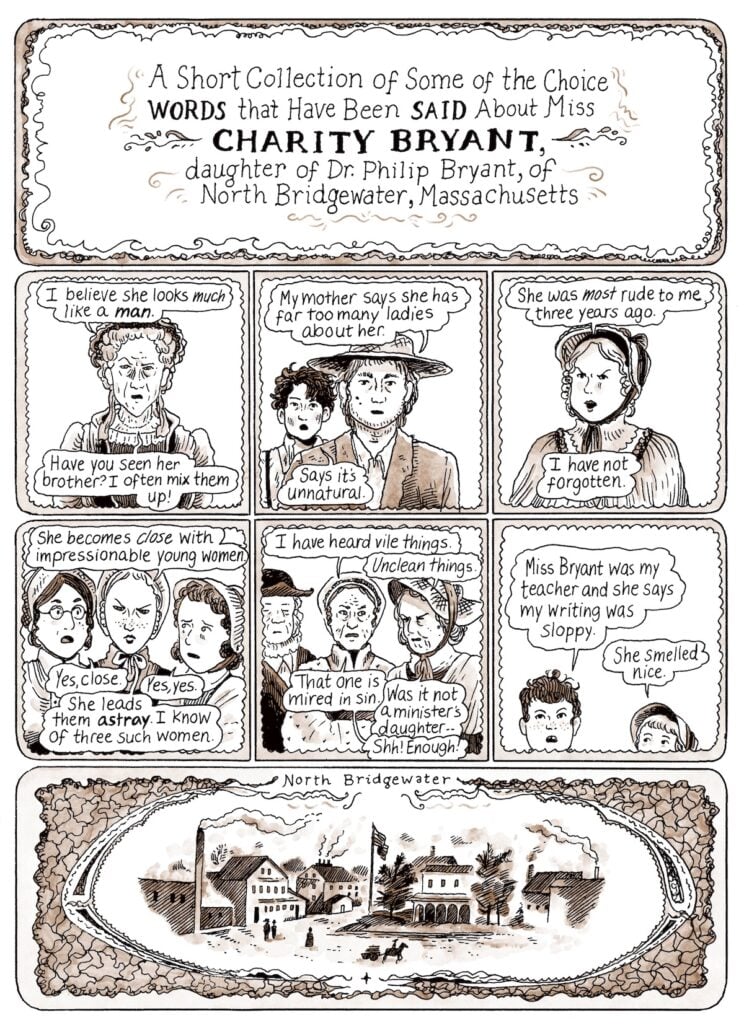 Charity & Sylvia interior art
