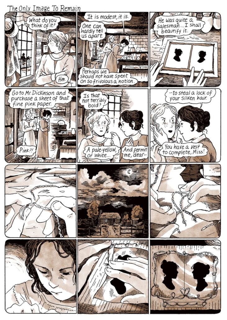 Charity & Sylvia interior art