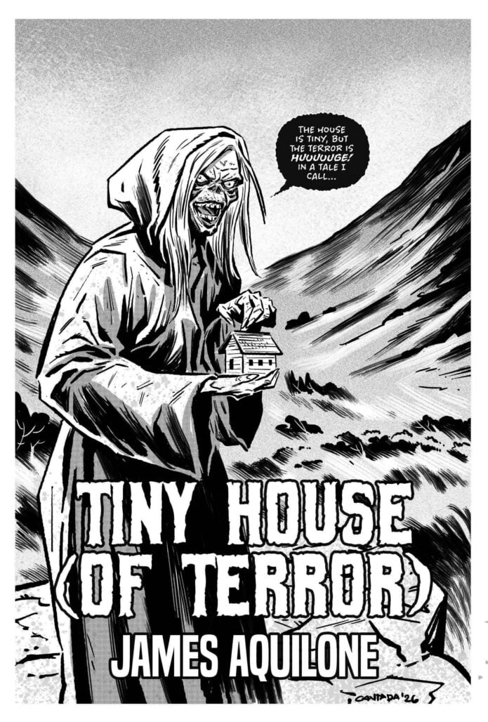 "Tiny House of Terror" art by EV Cantada