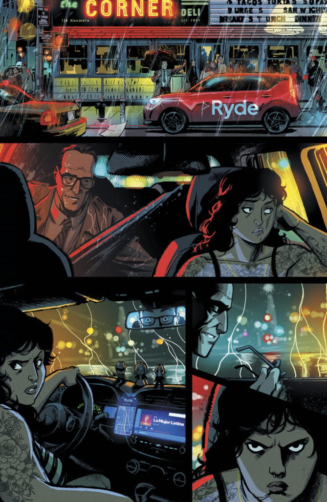 Dinner Date #1 interior art