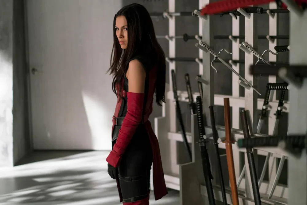 Elodie Yung as Elektra on The Defenders (2017)