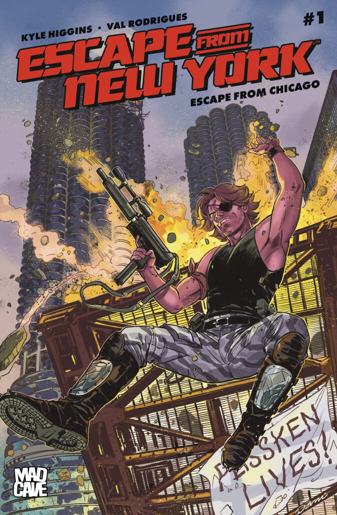 Escape From New York Escape From Chicago #1 cover B by Danica Brine