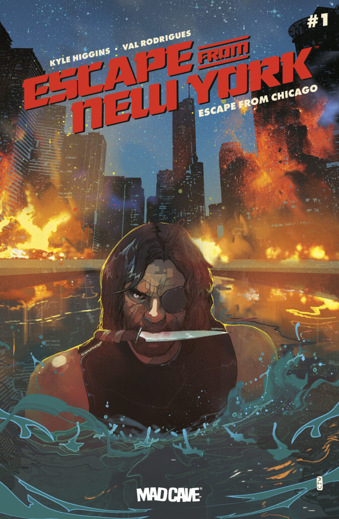 Escape From New York Escape From Chicago #1 cover D by Christian Ward