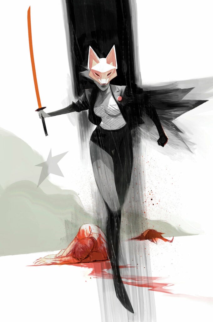 Exquisite Corpses Fox Mask Killer #1 cover G by Mike Huddleston