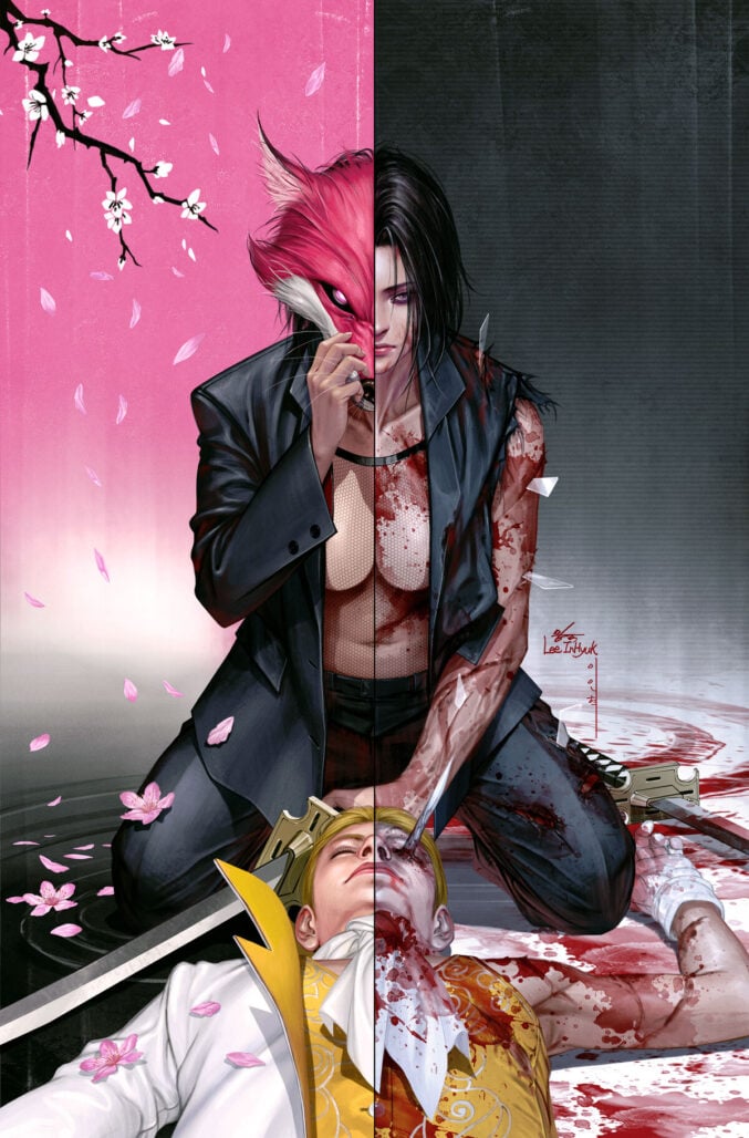 Exquisite Corpses Fox Mask Killer #1 cover H by Inhyuk Lee