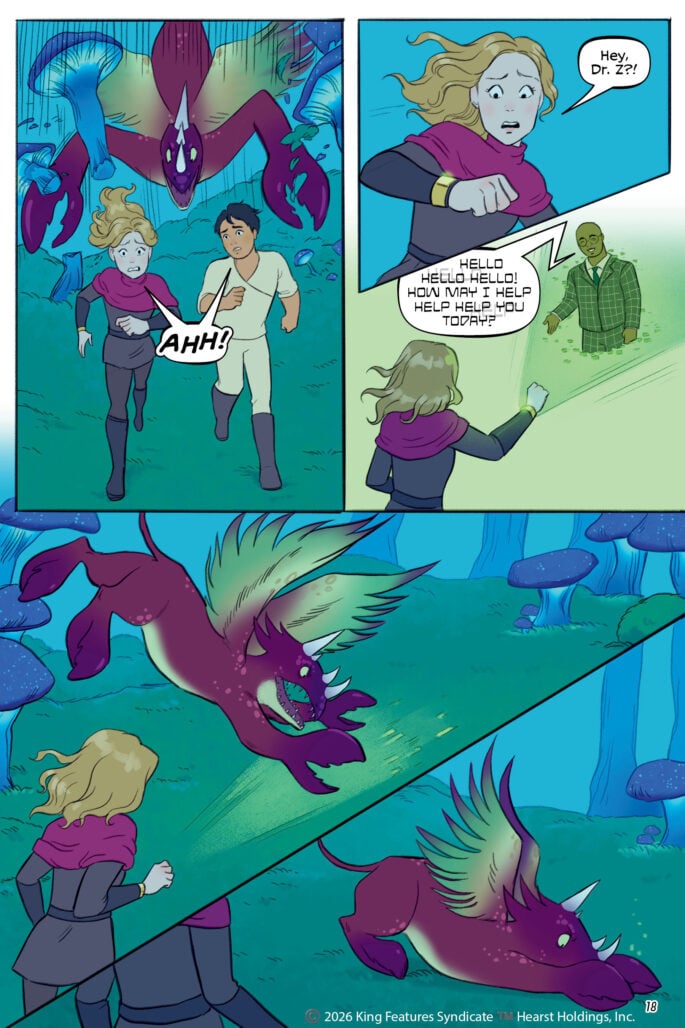 Flash Gordon The Girl from Infinity Vol 2 preview page 2
