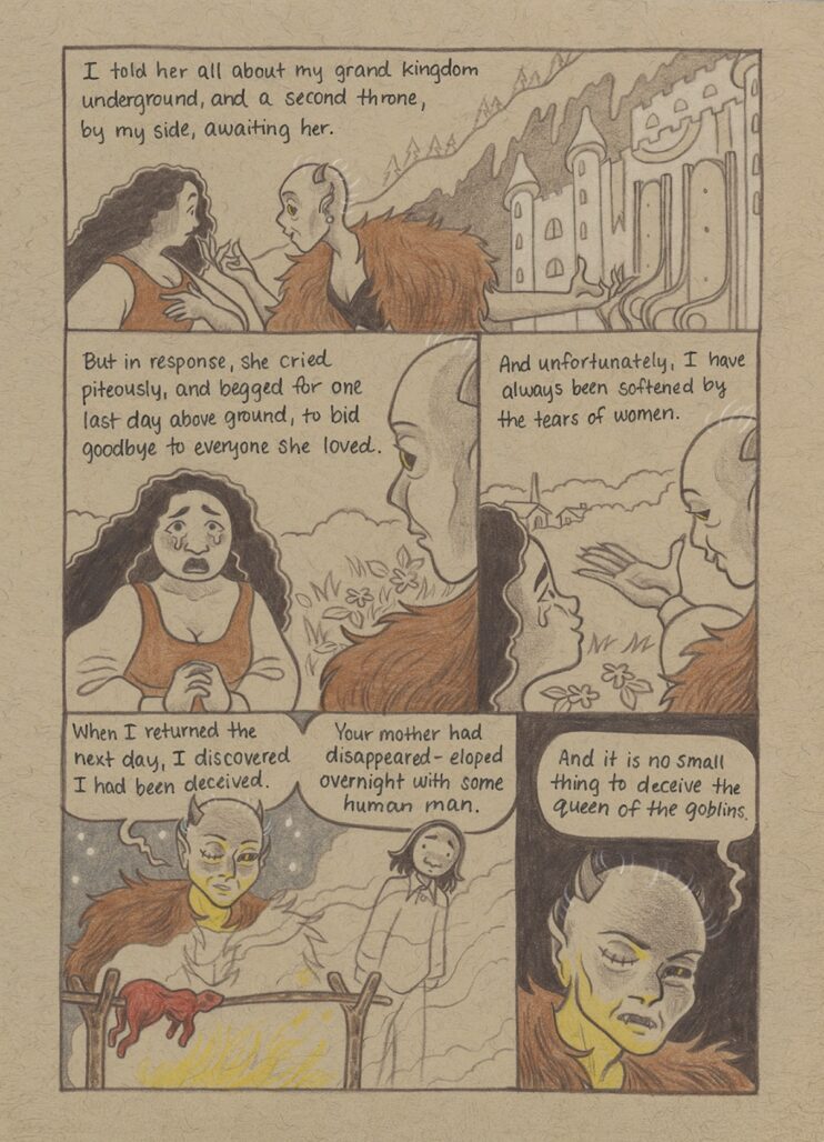The Goblin Throne interior art