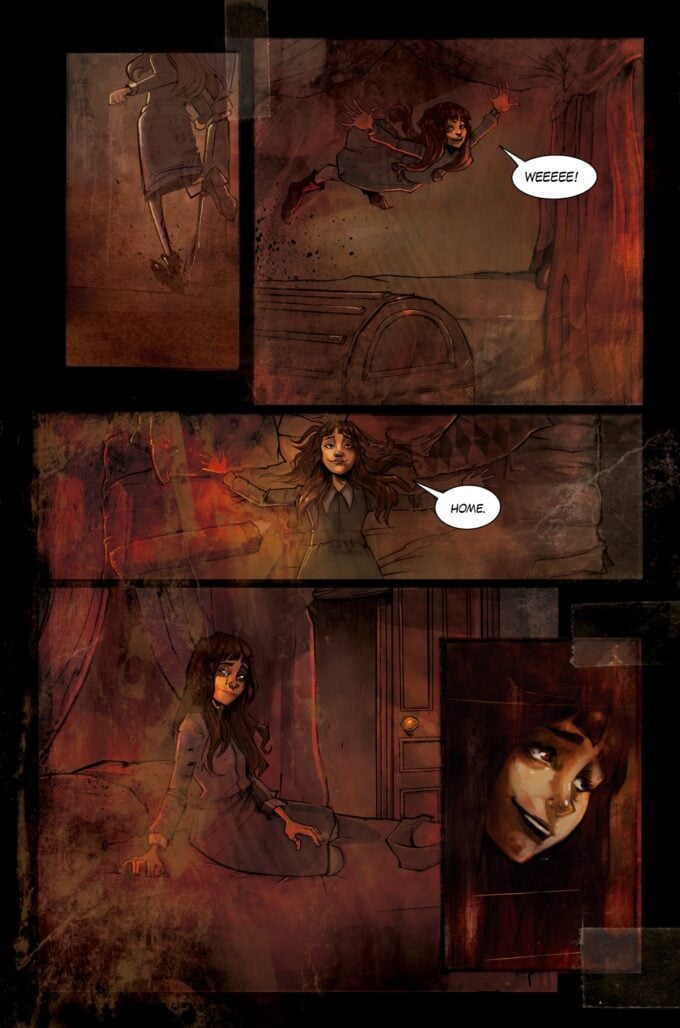 Heartbreak Manor interior art