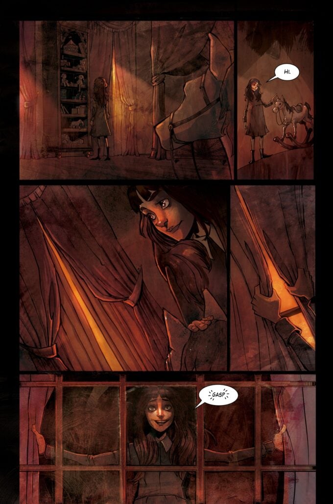 Heartbreak Manor interior art